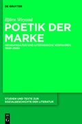 Cover: Poetik der Marke - De Gruyter