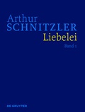 Cover: Arthur Schnitzler: Werke in historisch-kritischen Ausgaben / Liebelei - De Gruyter