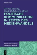Cover: Politische Kommunikation in Zeiten des Medienwandels - De Gruyter