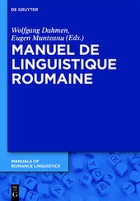 Abbildung von: Manuel de linguistique roumaine - De Gruyter