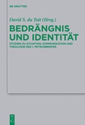 Cover: Bedr&auml;ngnis und Identit&auml;t - De Gruyter