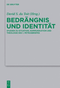 Abbildung von: Bedrängnis und Identität - De Gruyter
