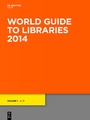 Cover: World Guide to Libraries 2014 - De Gruyter Saur