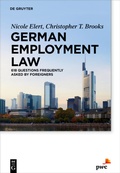 Cover: German Employment Law - De Gruyter