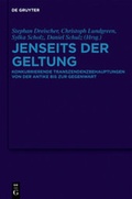 Cover: Jenseits der Geltung - De Gruyter