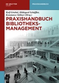 Cover: Praxishandbuch Bibliotheksmanagement - De Gruyter Saur