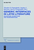 Cover: Generic Interfaces in Latin Literature - De Gruyter