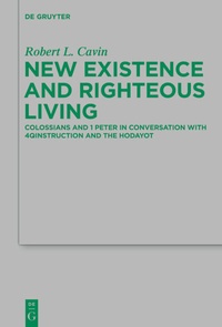 Abbildung von: New Existence and Righteous Living - De Gruyter