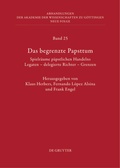Cover: Das begrenzte Papsttum - De Gruyter