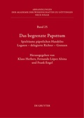 Cover: Das begrenzte Papsttum - De Gruyter