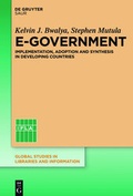 Cover: E-Government - De Gruyter Saur