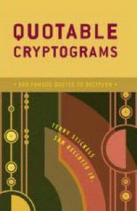 Enlarge image Cover: Quotable Cryptograms - Random House USA Inc