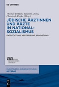 Cover: J&uuml;dische &Auml;rztinnen und &Auml;rzte im Nationalsozialismus - De Gruyter Oldenbourg