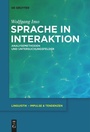 Cover: Sprache in Interaktion - De Gruyter