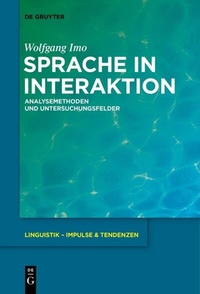 Abbildung von: Sprache in Interaktion - De Gruyter