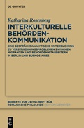 Cover: Interkulturelle Beh&ouml;rdenkommunikation - De Gruyter