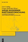 Cover: Wege moderner Rhetorikforschung - De Gruyter