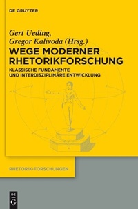 Abbildung von: Wege moderner Rhetorikforschung - De Gruyter
