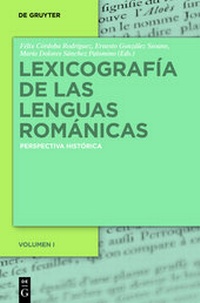 Abbildung von: Lexicografía de las lenguas románicas - De Gruyter Mouton