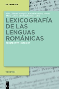 Abbildung von: Lexicografía de las lenguas románicas - De Gruyter