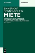Cover: Miete - De Gruyter