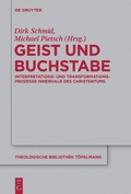 Cover: Geist und Buchstabe - De Gruyter