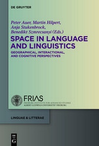 Abbildung von: Space in Language and Linguistics - De Gruyter