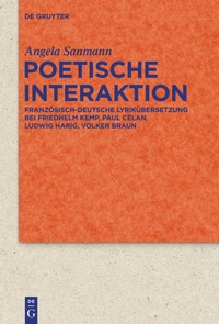 Enlarge image Cover: Poetische Interaktion - De Gruyter