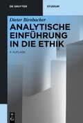 Bild: Analytische Einf&uuml;hrung in die Ethik - De Gruyter
