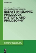 Cover: Essays in Islamic Philology, History, and Philosophy - De Gruyter