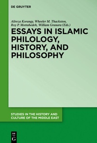 Abbildung von: Essays in Islamic Philology, History, and Philosophy - De Gruyter