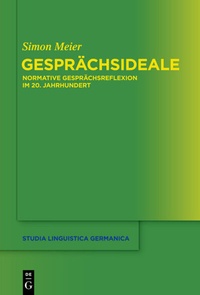 Abbildung von: Gesprächsideale - De Gruyter