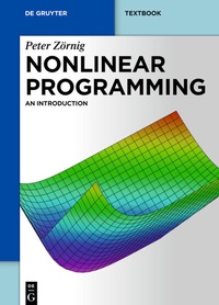 Abbildung von: Nonlinear Programming - De Gruyter