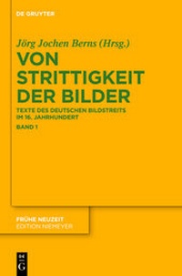 Enlarge image Cover: Von Strittigkeit der Bilder - De Gruyter