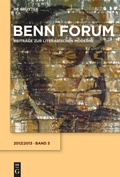 Cover: 2012/2013 - De Gruyter