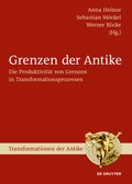 Cover: Grenzen der Antike - De Gruyter