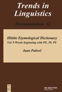 Cover: Words beginning with PE, PI, PU - De Gruyter Mouton