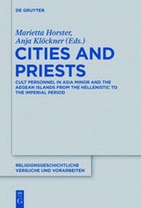 Enlarge image Cover: Cities and Priests - De Gruyter