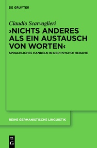 Abbildung von: >Nichts anderes als ein Austausch von Worten< - De Gruyter