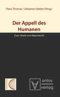 Cover: Der Appell des Humanen - De Gruyter