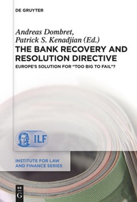 Enlarge image Cover: The Bank Recovery and Resolution Directive - De Gruyter