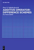 Cover: Additive Operator-Difference Schemes - De Gruyter