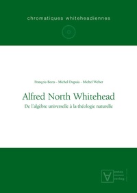 Enlarge image Cover: Alfred North Whitehead - De Gruyter