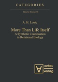 Cover: More Than Life Itself - De Gruyter