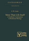 Cover: More Than Life Itself - De Gruyter