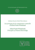 Cover: Les principes de la connaissance naturelle d'Alfred North Whitehead - De Gruyter