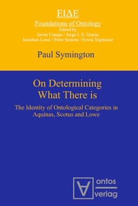 Enlarge image Cover: On Determining What There is - De Gruyter