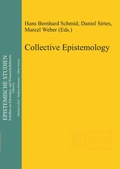 Cover: Collective Epistemology - De Gruyter