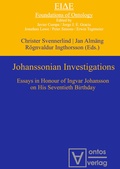 Cover: Johanssonian Investigations - De Gruyter