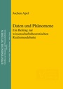 Cover: Daten und Phänomene - De Gruyter